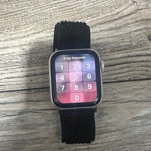 Apple Smartwatch with Black Band